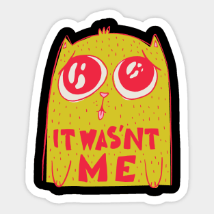 Fontaine Exclusives It Wasn't Me #132 Sticker